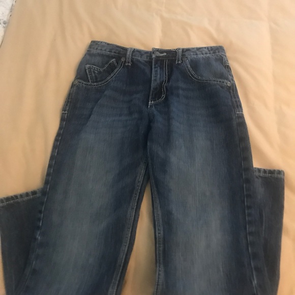 Wrangler muse jeans- 20 I believe- will fit Sz 2.4 in womens. Perfect condition! - Picture 2 of 3